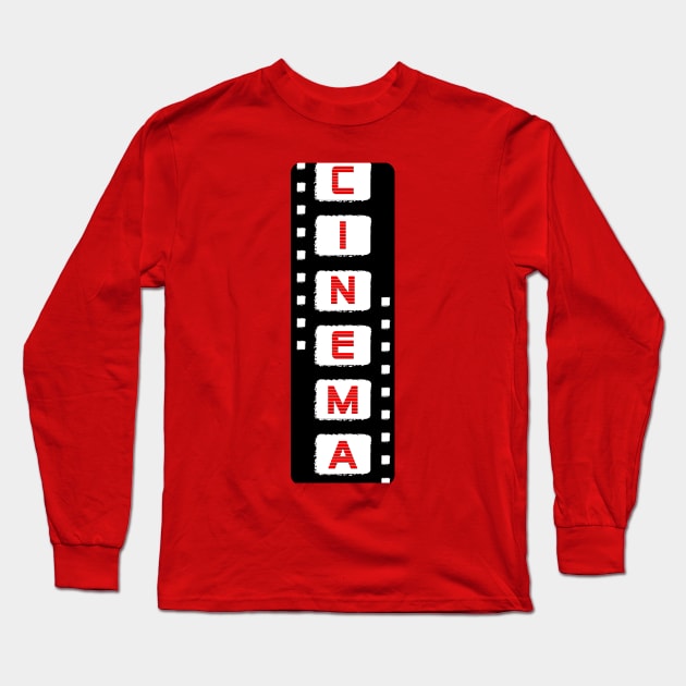 Cinema Reel Long Sleeve T-Shirt by Scar